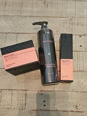 Moremo Hair Treatment 3pc Bundle - Factory Sealed/Boxed